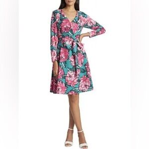 Tahari Floral Dress (sz 2)